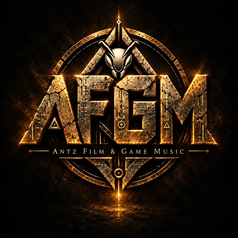 Official AFGM AntZ Film & Game Music logo